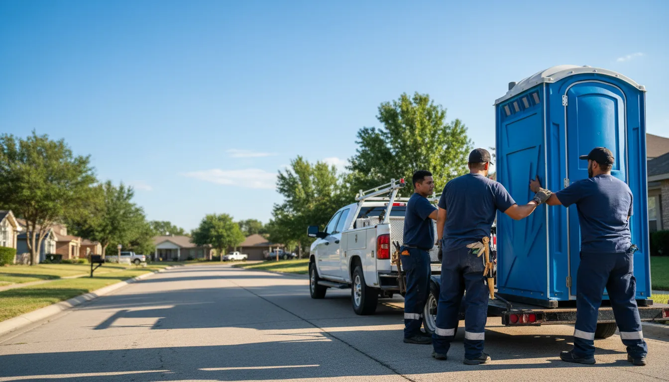 Portable Toilet Rental in Scotland, TX near me